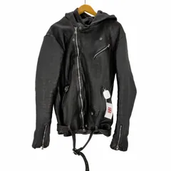 イサムカタヤマバックラッシュ ISAMU KATAYAMA BACKLASH ジャパンカーフ先染め製品洗い フーディーライダース メンズ JPN：4 のサムネイル