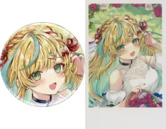 【中古】グッズセット 立伝都々 缶バッジ＆チェキ風カード 「バーチャルYouTuber にじさんじ 立伝都々 誕生日2025」