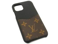 ■極美品■ LOUIS VUITTON ルイヴィトン M69094 モノグラム バンパー iPhone 11pro対応 アイフォンケース ブラック系 FE3160
