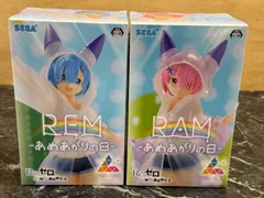 27.Re:ゼロから始める異世界生活  レム・ラム-あめあがりの日- フィギュア  セット※未開封品