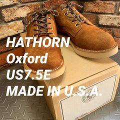 ☆ HATHORN オックスフォード US7.5E (24B4) ハソーン アメリカ製 