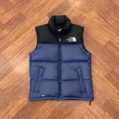XS THE NORTH FACE 700 Nuptse(ヌプシ) ネイビー ダウン ベスト