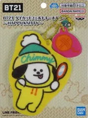 【中古】キーホルダー CHIMMY(ジミン) 「BT21 ダイカットフェルトキーホルダー ～HAPPY KNITTY～」