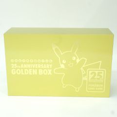 ポケモンカードゲーム ソード＆シールド 25th ANNIVERSARY GOLDEN BOX サプライのみ カード欠品 ※中古