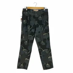 マルニ MARNI フローラル ポピープリント プリーツデニムパンツ レディース  40のサムネイル