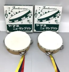 Amazon.co.jp: 野上木工 ヤマヨ タンバリン 21cm クリア（木目