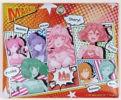 【中古】収納・携帯用アイテム 集合 オリジナルカードケース 「マクロスシリーズ」 超時空ファンクラブ M魂 早期会員証・入会継続特典