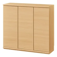 新品 白井産業 カウンター下収納 ラック 扉タイプ キャビネット 木製 組み合わせてキッチン・ダイニングに合わせた幅にできるユニット収納 シンプルなデザイン ナチュラルブラウン 幅90 奥行29.6 高さ84.9cm PTS-8590D NA ピタシエ