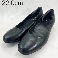【新品 訳あり】イング　スクエアトゥパンプス　22.0㎝　黒