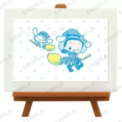 【中古】雑貨 あいこ＆シナモロール(ホウキ) 「おジャ魔女どれみ×サンリオキャラクターズ トレーディングミニアートフレーム」
