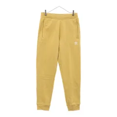 adidas (アディダス) Trefoil Essentials Pants トレフォイル エッセンシャルズ スウェットパンツ イエロー IR7801