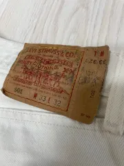 ヴィンテージ LEVI'S(リーバイス) 501 w33 l32 アイボリー 505 517