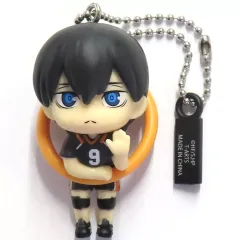 【中古】キーホルダー 影山飛雄 「こんにち輪! フィギュアマスコット ハイキュー!!」