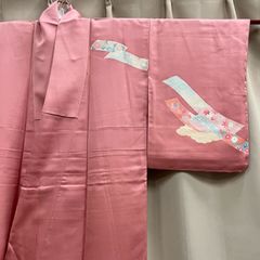 【特価】逸品 美品 正絹 色留袖 女性 婦人 レディース 和装小物 和装 着物 留袖 訪問着 振袖 浴衣 B111324