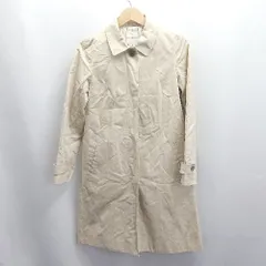 ◇ ⊇ 組曲 クミキョク 長袖 トレンチコート サイズ1 ベージュ レディース E  【1504240010281】