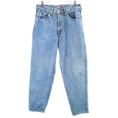 リーバイス 87年製 80s 日本製 シルバータブ テーパード デニムパンツ W33 ブルー系 Levi's ジーンズ メンズ