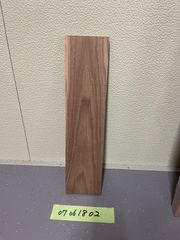 ウォールナット【縦500mm×横123mm×厚20mm】1枚　端材　無垢板　板　DIY　材木　木材　07061802