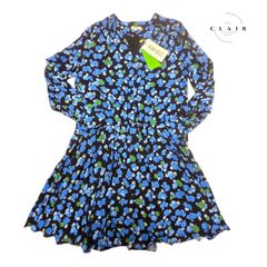 【新品】 KENZO ケンゾー チュニック ワンピース  F962RO143517 70 花柄 フラワープリント