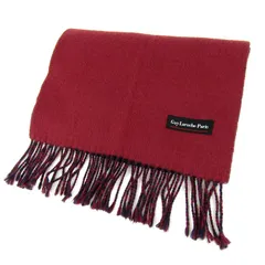 ギ・ラロッシュ マフラー ストール 無地 リバーシブル ブランド レディース メンズ ボルドー ネイビー Guy Laroche 【中古】のサムネイル