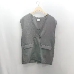 ◇ ⊂ LOWRYS FARM ノースリーブ ベスト サイズL グレージュ レディース E  【1502030035032】