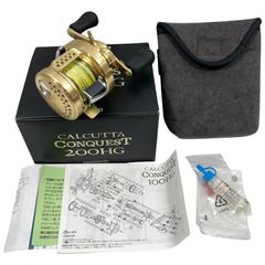 ττSHIMANO シマノ ベイトリール 15カルカッタコンクエスト200HG  03439