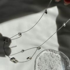arch bridge stone necklace _アーチ ブリッジ ストーン ネックレス