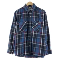 古着 90年代 ファイブブラザー Five Brother 長袖 チェック柄 フランネルシャツ USA製 メンズL ヴィンテージ/eaa368466