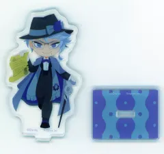 【中古】アクリルスタンド・アクリルパネル アズール・アーシェングロット 「ディズニー ツイステッドワンダーランド Gurihiru ART POP UP STORE in ロフト アクリルスタンドコレクション(グリヒルアートver.)」