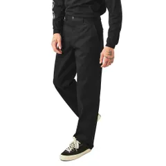 Dickies SKATEBOARDING ディッキーズ x SPITFIRE スピットファイア Regular fit Flannel Cuff Pants (BLACK) フランネル カフ パンツ ワークパンツ チノパンツ CHINO