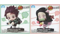【中古】トレーディングフィギュア 全2種セット 「鬼滅の刃 mOH!ment ミニフィギュア」