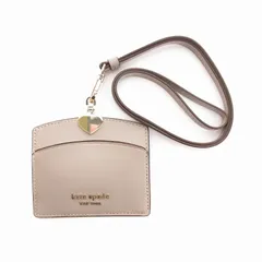 ケイトスペード KATE SPADE ネームホルダー IDカードケース ハートモチーフ グレー /KO ■SM3のサムネイル