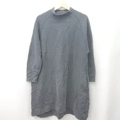 ◇ BEAMS BOY ハイネック　シンプル　裏起毛　大人カジュアル 長袖 トレーナー サイズF ブラック系 レディース E  【1506130014393】のサムネイル