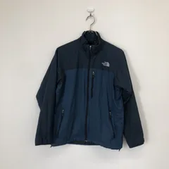 【THE NORTH FACE】ザノースフェイス　Ｍ　紺色　ネイビー　アウター　長袖　パーカー　フードなし　ユニセックス