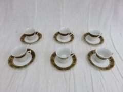 送料込み デミカップ＆ソーサー6客セット カールスバード 中古品
