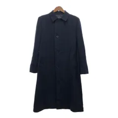 【3way XL】アクアスキュータム　スタンドカラーコート　紺　ドローコード 3way XL】アクアスキュータム スタンドカラーコート 紺 ドローコード