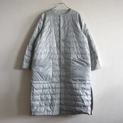 イッセイミヤケplantainプランテーション リバーシブルコートM