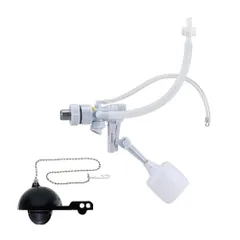 新品 SANEI トイレロータンク修繕セット スリムタップ+ゴムフロート マルチセット 水漏れ補修 V56S グレー