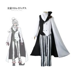 【未使用品セット済みウィッグ付】文豪ストレイドッグス　ニコライ　コスプレ衣装  ウィッグ付   0018