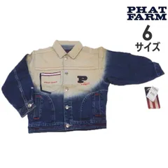 公式販売品 《BIGサイズ》PHATFARM デニムジャケット 両面刺繍