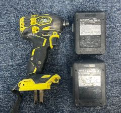 HiKOKI ハイコーキ 36v インパクトドライバー wh36da イエロー バッテリー２個付き