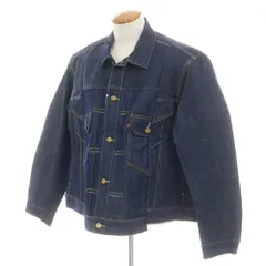 【中古】サカイ Sacai × Levi's 2025年春夏 コットン デニムジャケット ネイビー【サイズM】【メンズ】