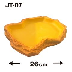 【JT-07】爬虫類 餌入れ 水入れ皿【26ｃｍx20ｃｍｘ4cm】