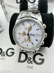 2024年最新】D＆G ドルチェ＆ガッバーナ 腕時計 クロノグラフ サンド