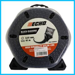エコー(ECHO) ナイロンコード 草刈 刈払機用 ツイスト型 2.41mm径×41m BLACK DIAMOND ブラックダイヤモンド