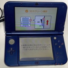 【訳あり　現状品】new Nintendo 3DS LL メタリックブルー 本体