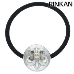 クロムハーツ  HAIRBAND/BSフレアボタンヘアゴム シルバーコンチョ メンズ