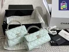 【今日特価】Chanel 23kelly シャネル 23 ケリー スマホバッグ キャビアレザー（19×10cm/15×12cm）