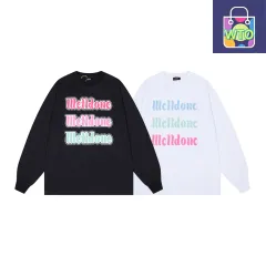 【本日限定特価】ON 829 メンズ ロングスリーブ Tシャツ プリント ブラック/ホワイト S-L [本日特価|新品未使用品]