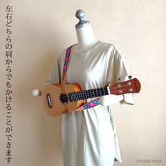 穴をあけずに使えるウクレレストラップ｜簡単装着！発表会＆プレゼントにおすすめ