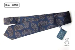 【3月末限定セール】新品｜未使用｜ジエレ｜GIERRE｜ビッグペイズリー柄シルクネクタイ
